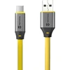 Tactical Fat Man 2.0 kabelis USB-A/USB-C 1m geltonos spalvos