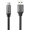 Tactical Fat Man 2.0 kabelis USB-A/USB-C 1m pilkos spalvos