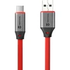 Tactical Fat Man 2.0 kabelis USB-A/USB-C 1m raudonos spalvos
