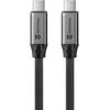 Tactical Fat Man 2.0 kabelis USB-C/USB-C 1m pilkos spalvos