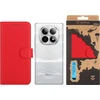 Tactical Field Notes dėklas skirtas Xiaomi Redmi Note 15 raudonos spalvos