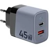 Tactical Microgrid GaN 45W įkroviklis pilkos spalvos