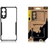 Tactical Quantum Stealth dėklas skirtas Samsung Galaxy S25 Edge Clear/juodos spalvos