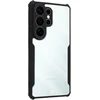 Tactical Quantum Stealth dėklas skirtas Samsung Galaxy S26 Ultra skaidrus/juodos spalvos