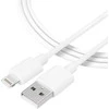 Tactical Smooth Thread Kabelis USB-A/Lightning 2m baltos spalvos