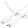 Tactical Smooth Thread kabelis USB-C/Lightning 0.3m baltos spalvos