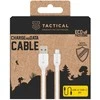 „Tactical Stitch Thread“ laidas USB-A/USB-C 2m baltos spalvos