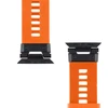 Tactical Tough apyrankė skirta Apple Watch Ultra Safety oranžinės spalvos/juodos spalvos