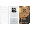 Tactical TPU dėklas skirtas Xiaomi Redmi Note 15 skaidrus