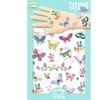 KNYGA Djeco Tatuiruotės - Drugeliai (50+ tatuiruočių) ( DJ09249 )
