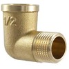 Tdm_Brass Alkūnė TMD brass, 1″, 90°, vidinis/išorinis sriegiai