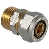 Tdm_Brass Užveržiamas antgalis 1030, ¾” x 20 mm, išorinis sriegis