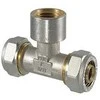 Tdm_Brass Užveržiamas trišakis 1055, 1/2″ x 16 mm, vidinis sriegis