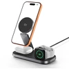 PowerNeed TECH-PROTECT A52 3IN1 MAGNETINIS MAGSAFE BELAIDIS ĮKROVIKLIS 25W QI2.2 Juodas