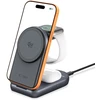 Tech-Protect A53 3IN1 MAGNETINIS MagSafe BELAIDIS ĮKROVIKLIS 25W QI2.2 TAMSIAI PILKAS