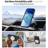 „Tech-Protect BasicMag MagSafe“ dėklas, skirtas „iPhone 17 Pro Max“ – matinis juodas