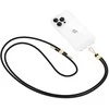 Tech-Protect C2S Rope Crossbody Strap Leash – dėklas telefonui juodos spalvos