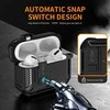 „Tech-Protect Carbonox MagSafe“ dėklas, skirtas „AirPods Pro“ ausinėms - juodas