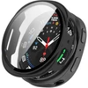 Tech-Protect DEFENSE 2-PACK SAMSUNG Samsung Galaxy WATCH 8 / 9 (44 MM) MATINIS Juodas & SKAIDRUS