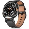 Tech-Protect Delta Pro Leather apyrankė Samsung Galaxy Watch Ultra (47mm) – juodos spalvos