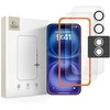 Tech-Protect Easy Set+ 3-pack apsauginis stiklas skirtas Apple iPhone 17 – transparent