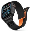 Tech-Protect Elite Elite Apple Watch 8 / 9 / 10 / 11 / SE / Ultra (44 / 45 / 46 / 49 mm) JUODA/ORANŽINĖ