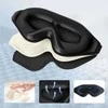 Tech-Protect EyeShade miego akiniai juodos spalvos