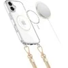 Dėklas Tech-Protect FlexAir Chain MagSafe Case for iPhone 16e / 17e - Juodas and rusvai gelsvas