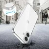 „Tech-Protect FlexAir“ dėklas, skirtas „iPhone 17“ – skaidrus