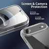 „Tech-Protect FlexAir“ hibridinis dėklas, skirtas „iPhone 17 Air“ – skaidrus