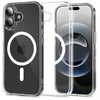 „Tech-Protect FlexAir Hybrid MagSafe“ dėklas, skirtas „iPhone 17“ – skaidrus