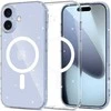 Tech-Protect FlexAir MagSafe dėklas skirtas Apple iPhone 17 – skaidrus Glitter