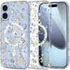 Tech-Protect FlexAir MagSafe dėklas skirtas Apple iPhone 17 – Daisies with Leaves