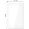 Tech-Protect Glass Fit+ 2-pack apsauginis stiklas skirtas Samsung Galaxy Tab A9+ / A11+ Plus 11.0 – transparent
