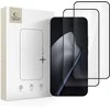 Tech-Protect Glass Fit+ 2-pack apsauginis stiklas skirtas Xiaomi 15T / 15T Pro – juodas