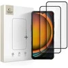 Tech-Protect Glass Fit+ Dėklas 2-pack skirtas Samsung Galaxy Xcover 7 / 7 Pro – juodos spalvos
