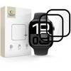„Tech-Protect Glass Flex+ Hybrid Glass“ 2 vnt. sijonų pakuotė „Apple Watch 10“ (46 mm) – Juodas