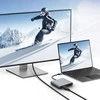 „Tech-Protect HB08 4in1“ USB-C + USB2.0 + 2 x HDMI 4K 60HZ adapteris - pilka