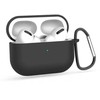 Tech-Protect Icon su karabinu AirPods Pro 1 / 2 – dėklas ausinėms juodos spalvos