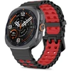 Tech-Protect ICONBAND PRO Samsung Galaxy WATCH ULTRA 1 / 2 2024-2026 (47 MM) JUODA/RAUDONA