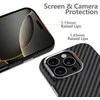 Dėklas Tech-Protect Ion Carbon MagSafe Case for iPhone 16 Pro Max - Juodas/Pilkas