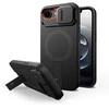 Tech-Protect Kevlar Aura MagSafe dėklas skirtas Apple iPhone 16e – juodos spalvos