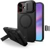 Tech-Protect Kevlar Aura MagSafe dėklas skirtas Apple iPhone 17 – juodos spalvos