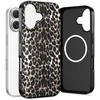 Tech-Protect Lamano MagSafe dėklas telefonui Apple iPhone 17 Leopard