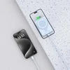 Tech-Protect LifeMag PB11 Powerbank su MagSafe 10000mAh 15W USB-C port – mėlynos spalvos + USB-C kabelis