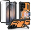 Tech-Protect MAGBLAST MAGSAFE + STIKLAS 2-PACK GALAXY S26 ULTRA JUODA/ORANŽINĖ