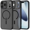Tech-Protect MagCam MagSafe dėklas skirtas Apple iPhone 17 Pro Max – matinis juodos spalvos