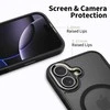 Dėklas Tech-Protect Magedge Magsafe iPhone 17 matte juodas/gunmetal