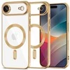 Tech-Protect MagFlex MagSafe dėklas skirtas Apple iPhone 17 Air – skaidrus aukso spalvos