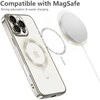Tech-Protect MagFlex MagSafe Dėklas skirtas Samsung Galaxy S25 – skaidrus mėlynos spalvos